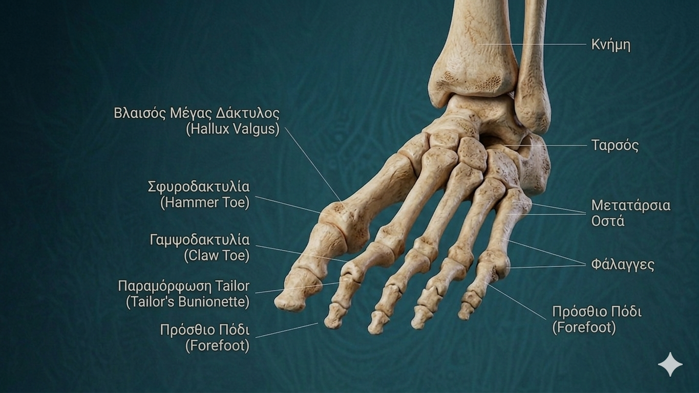 Εφίππευση δακτύλου (crossover toe): διάγνωση και αντιμετώπιση