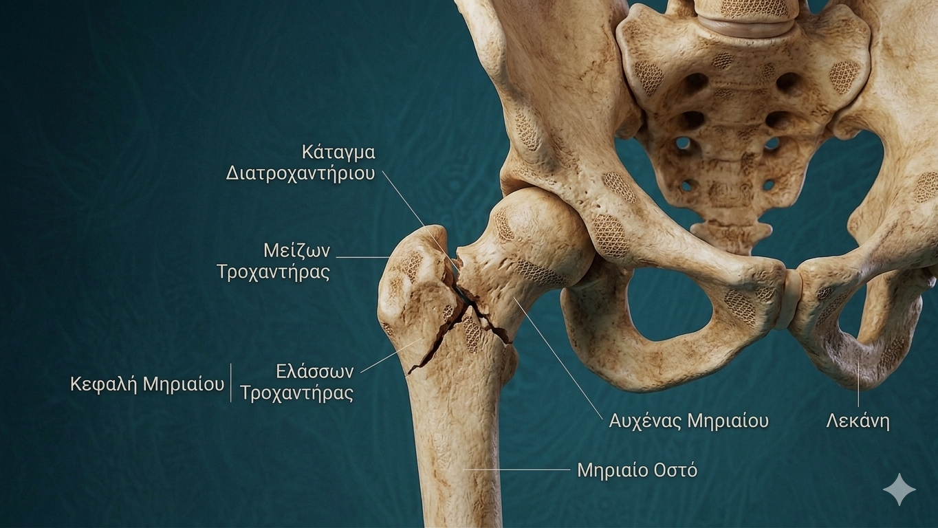 Διατροχαντήριο Κάταγμα Ισχίου: Χειρουργική & Αποκατάσταση